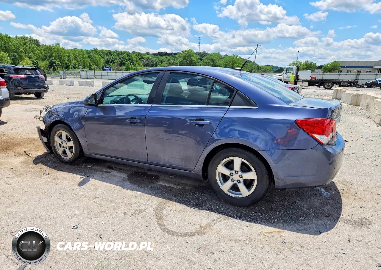 2013 Chevrolet Cruze Lt VIN:1G1PC5SBXD7221290 - 2