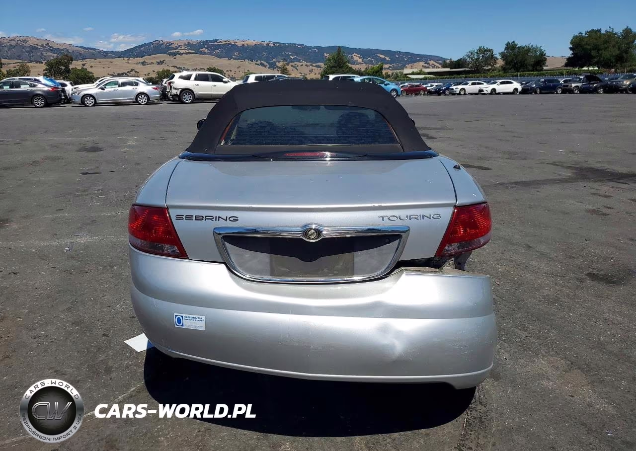 2006 Chrysler Sebring Touring VIN:1C3EL55R86N239751 - 6