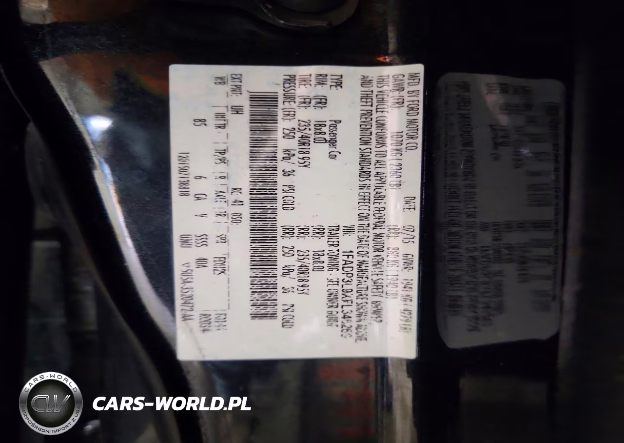 2015 Ford Focus St VIN:1FADP3L9XFL346269 - 12