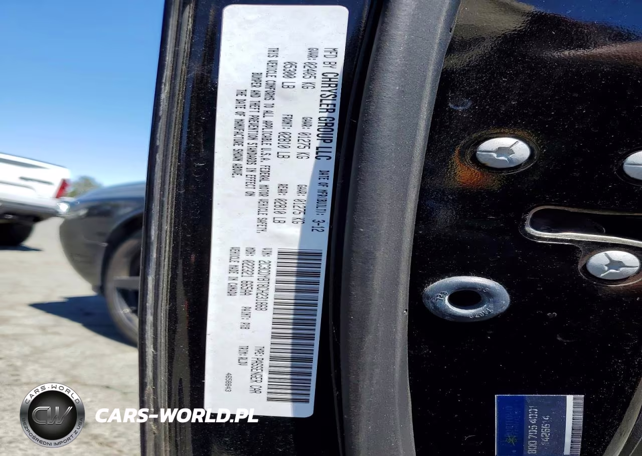 2012 Dodge Challenger R VIN:2C3CDYBT8CH231868 - 12