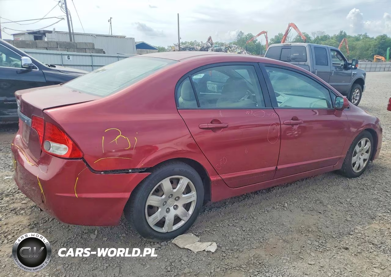 2010 Honda Civic Lx VIN:2HGFA1F59AH576278 - 3