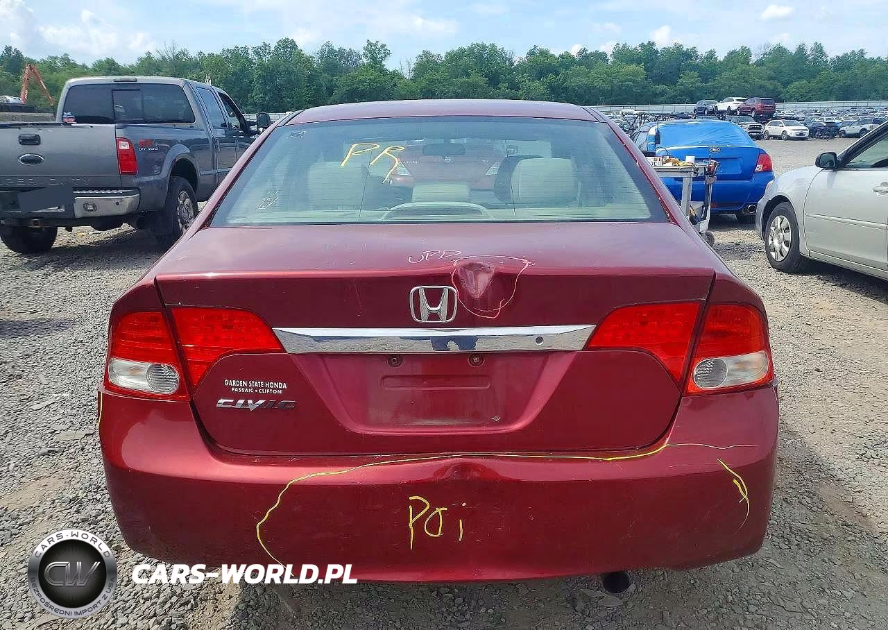 2010 Honda Civic Lx VIN:2HGFA1F59AH576278 - 6