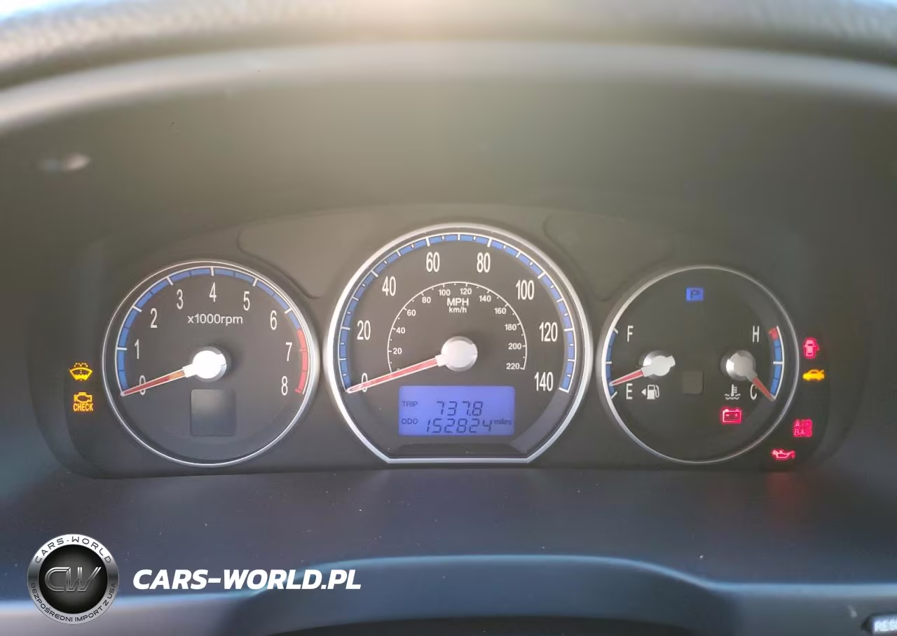 2008 Hyundai Santa Fe Se VIN:5NMSH13E78H219550 - 9