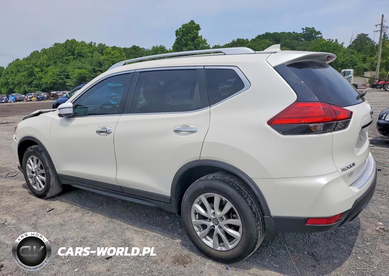 2017 Nissan Rogue Sv VIN:KNMAT2MV0HP597277 - 2