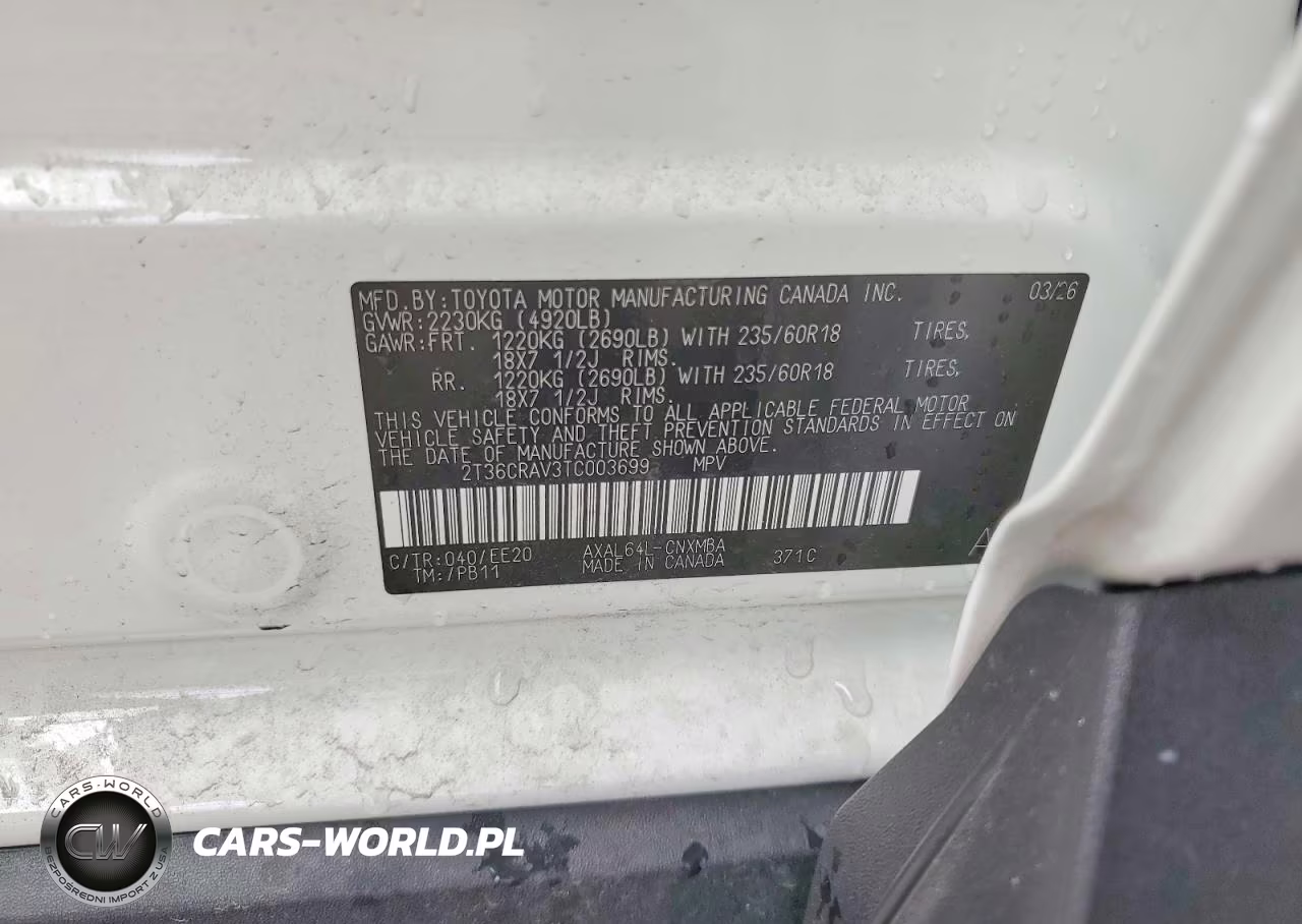 2026 Toyota Rav4 Xle Premium VIN:2T36CRAV3TC003699 - 13