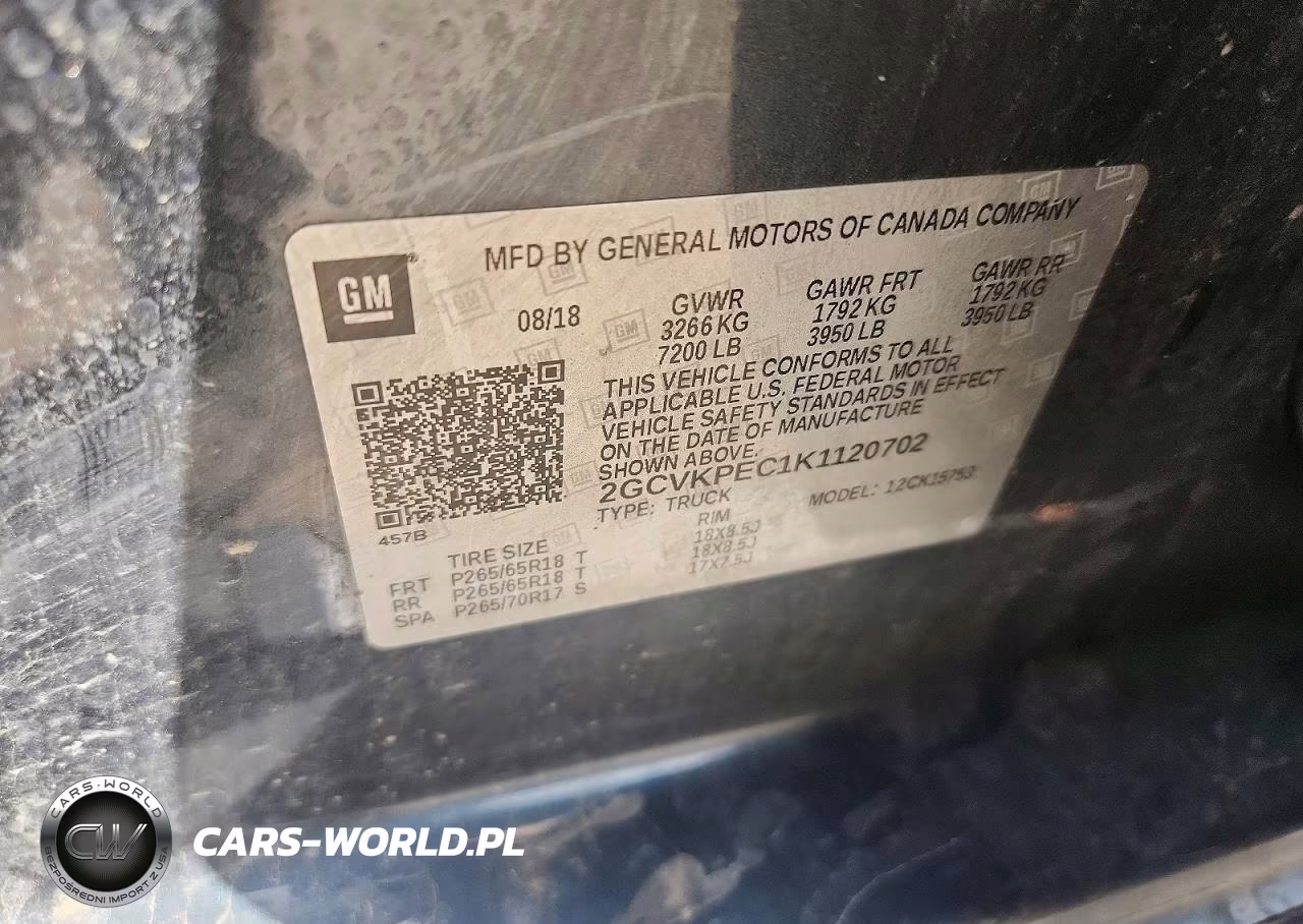 2019 Chevrolet Silverado Ld K1500 Lt VIN:2GCVKPEC1K1120702 - 12