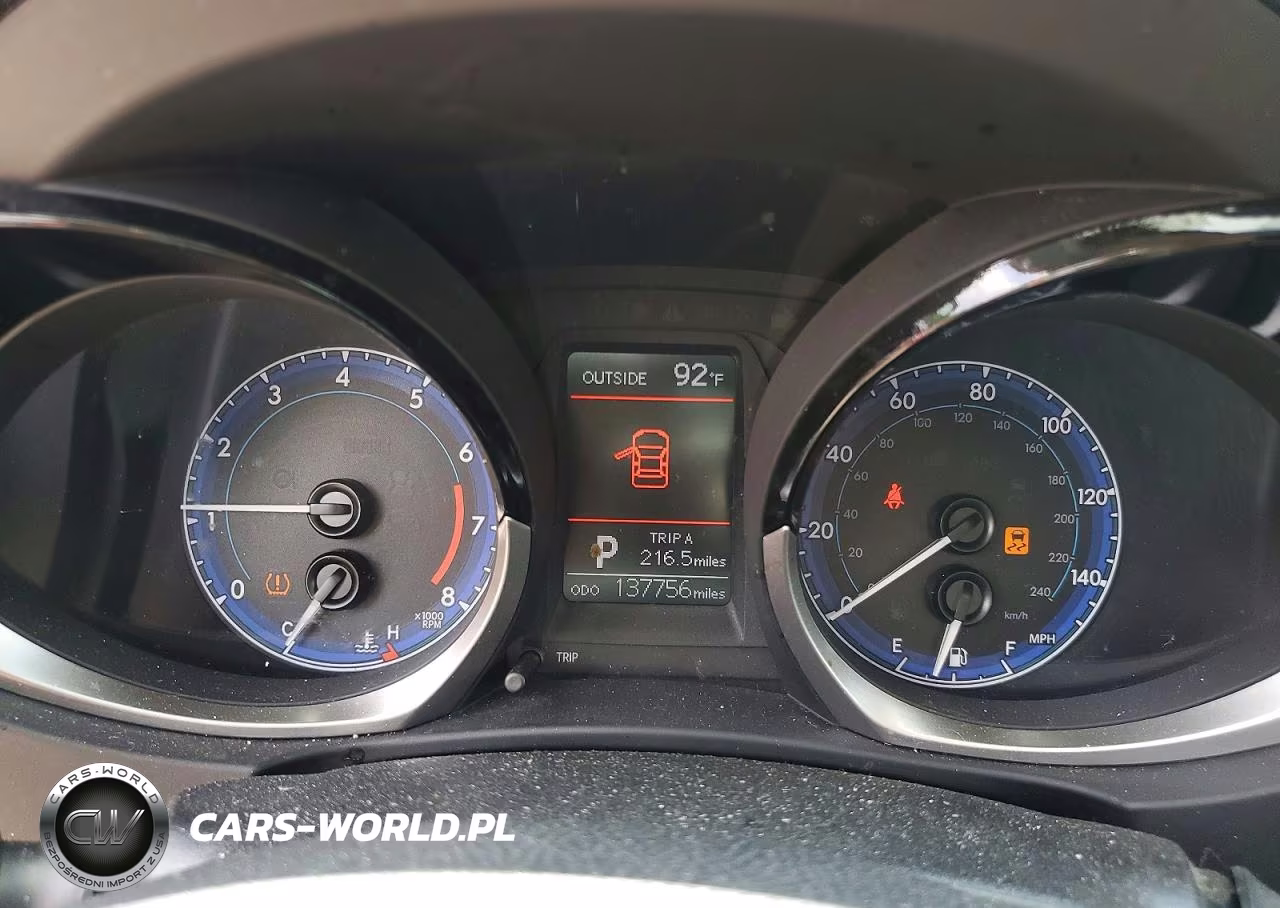 2014 Toyota Corolla S Plus VIN:2T1BURHE9EC008371 - 9