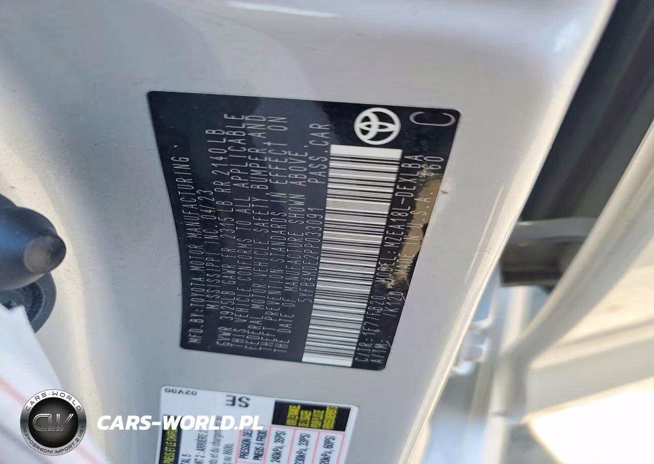 2023 Toyota Corolla Le VIN:5YFB4MDE2PP033091 - 12