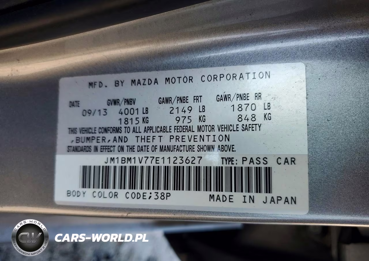 2014 Mazda 3 Touring VIN:JM1BM1V77E1123627 - 12