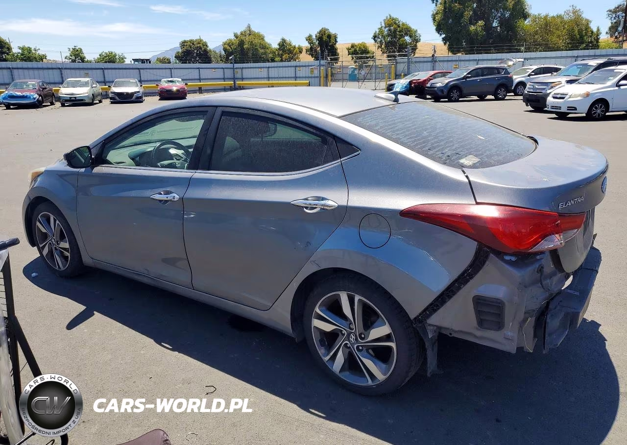 2016 Hyundai Elantra Limited VIN:KMHDH4AE2GU593628 - 2