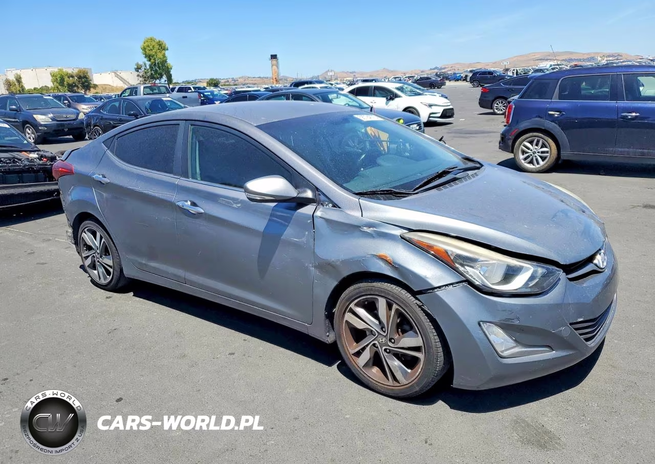 2016 Hyundai Elantra Limited VIN:KMHDH4AE2GU593628 - 4