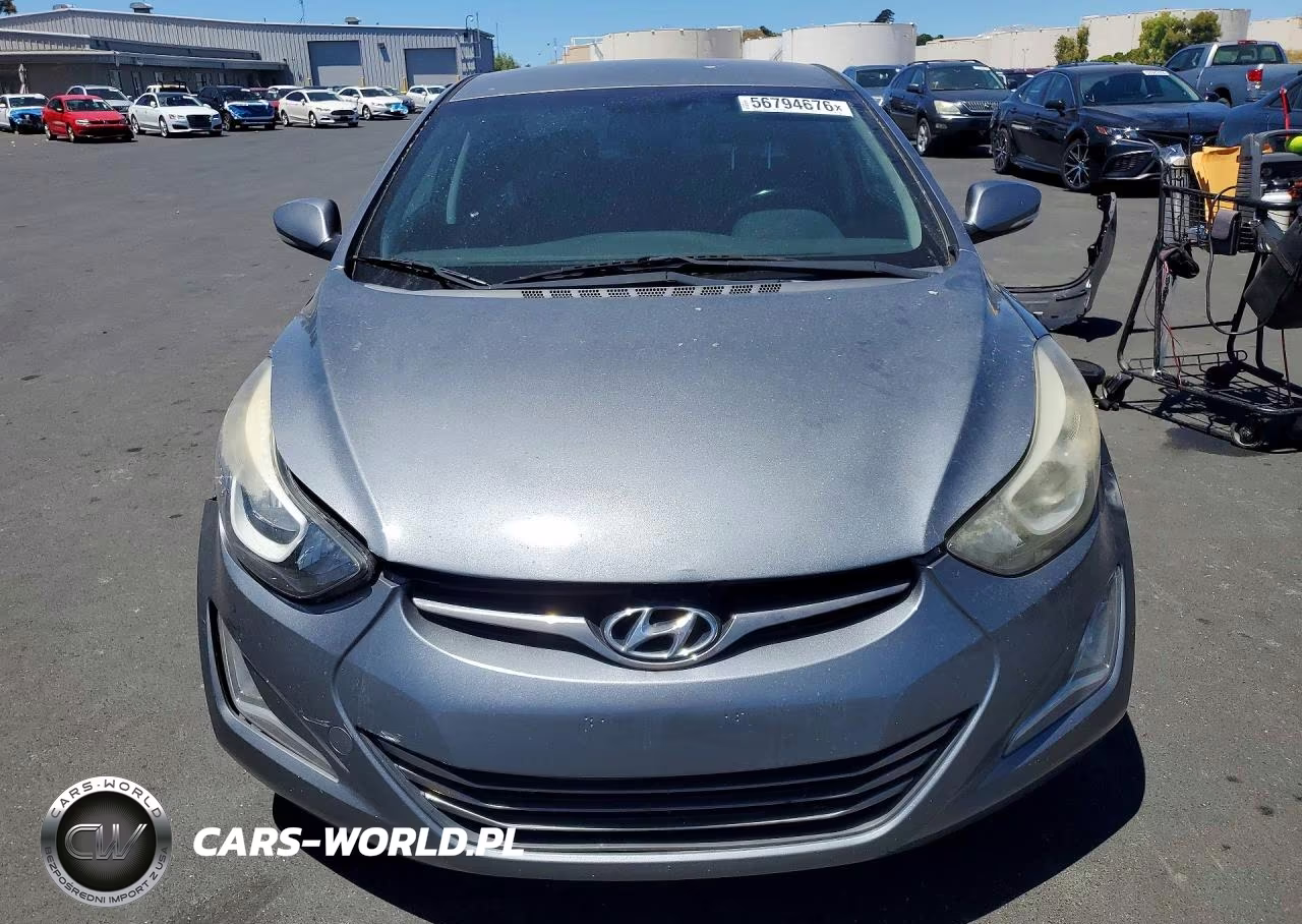 2016 Hyundai Elantra Limited VIN:KMHDH4AE2GU593628 - 5