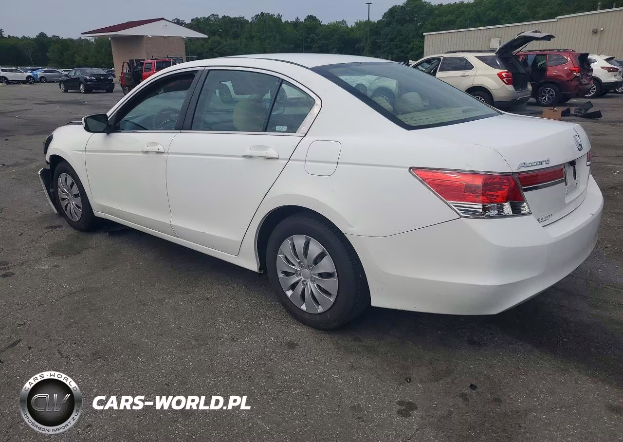 2012 Honda Accord Lx VIN:1HGCP2F39CA061904 - 2