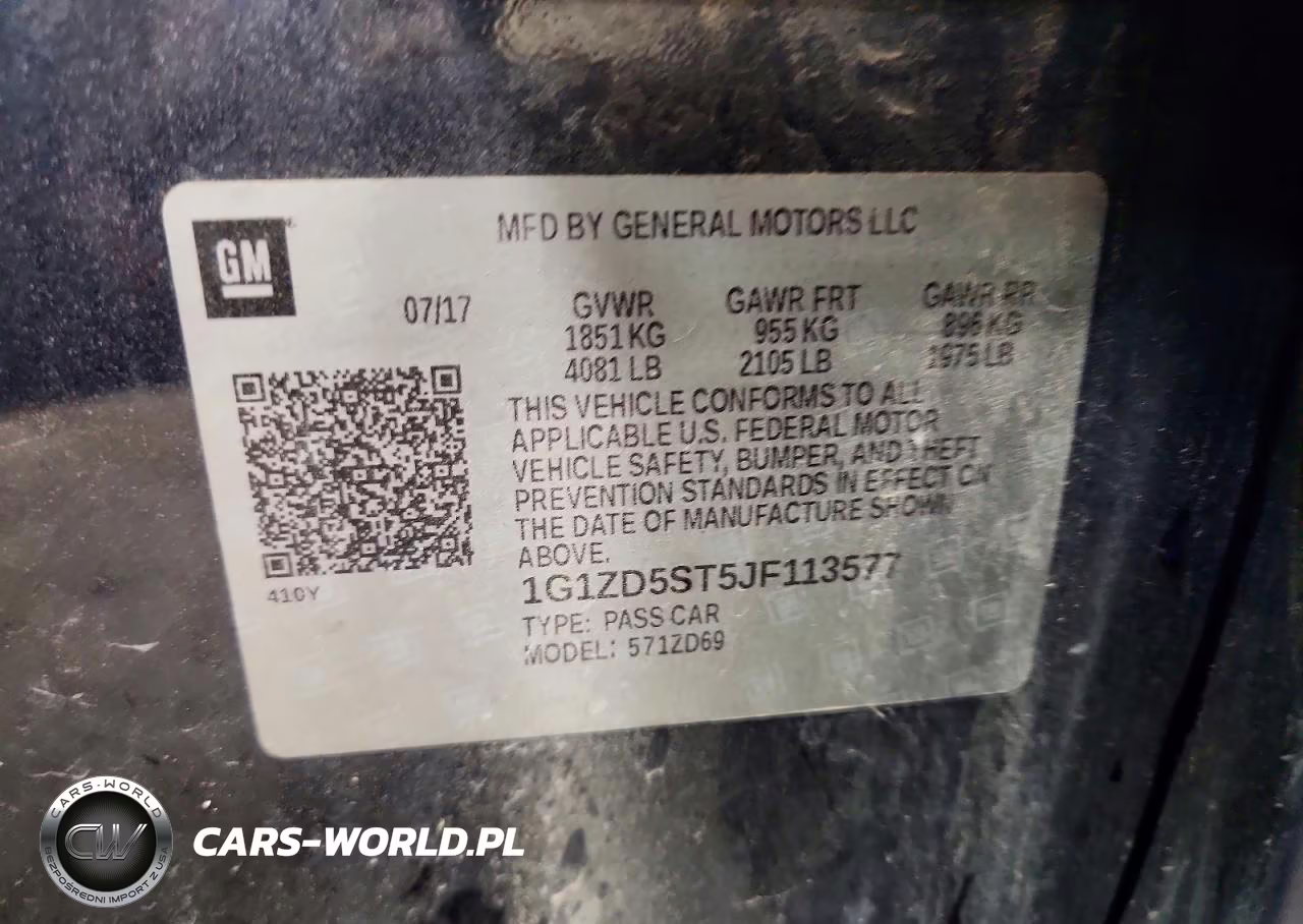 2018 Chevrolet Malibu Lt VIN:1G1ZD5ST5JF113577 - 12