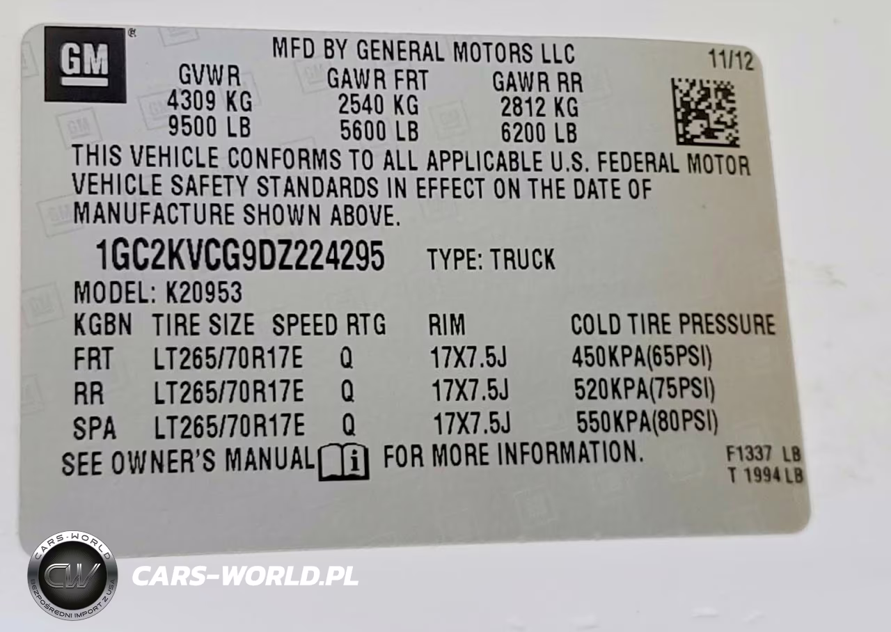 2013 Chevrolet Silverado K2500 Heavy Duty VIN:1GC2KVCG9DZ224295 - 12