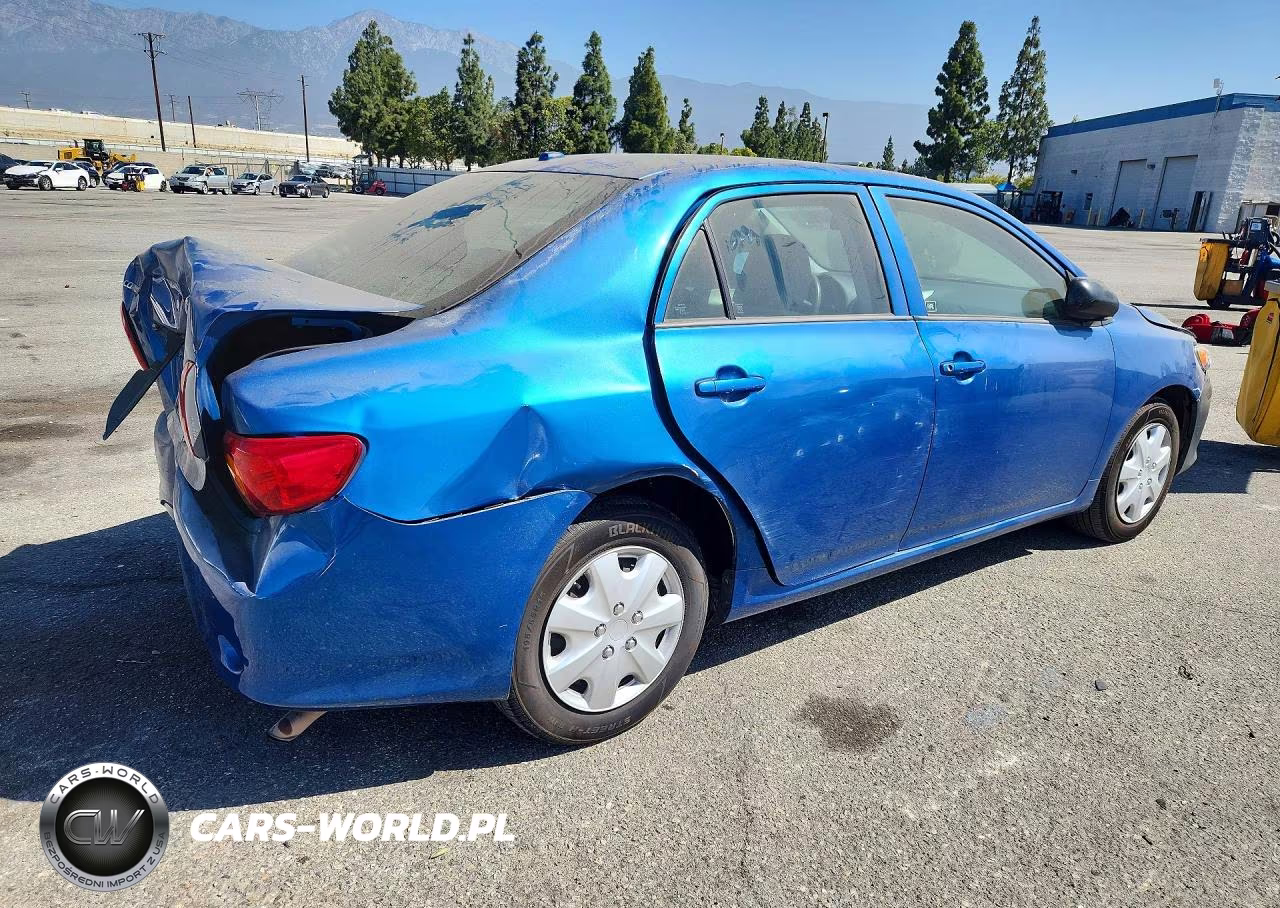 2009 Toyota Corolla Base VIN:1NXBU40E59Z142653 - 3