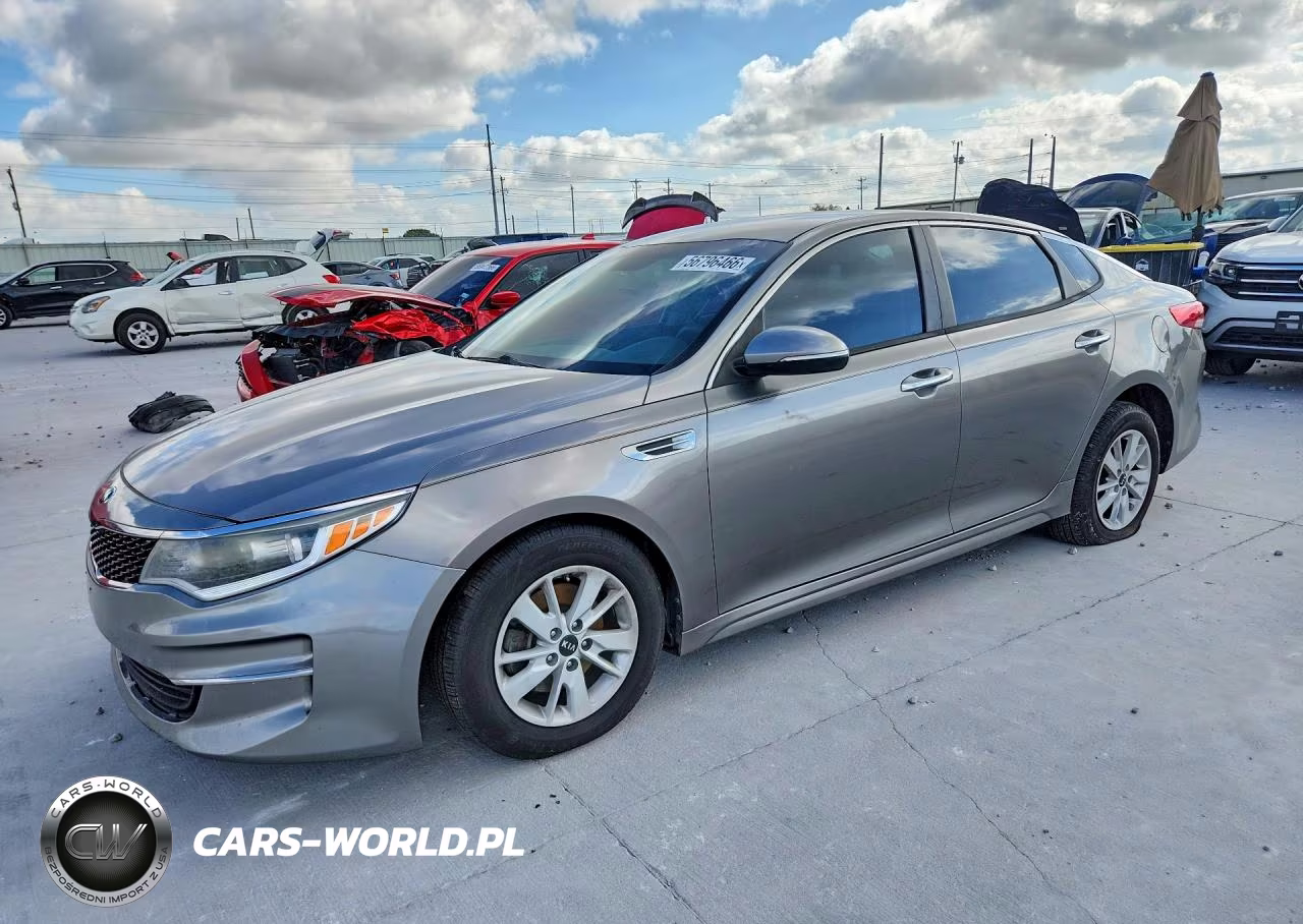 2017 Kia Optima Lx VIN:5XXGT4L32HG148633 - 1