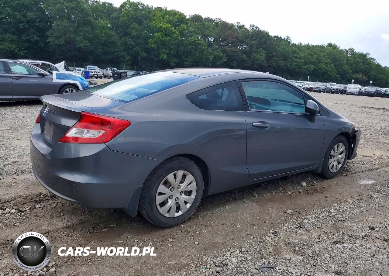 2012 Honda Civic Lx VIN:2HGFG3B53CH536071 - 3
