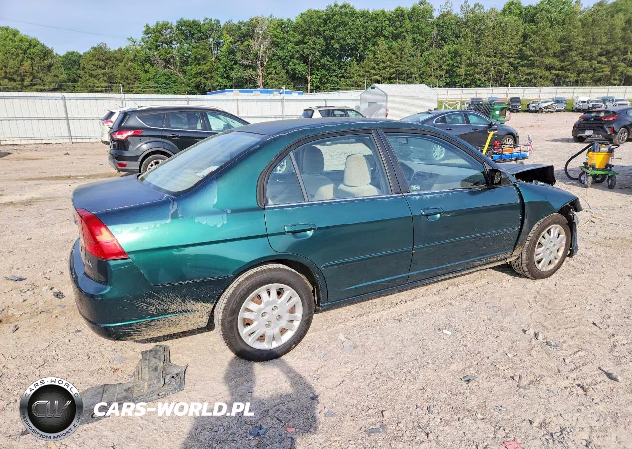 2002 Honda Civic Lx VIN:2HGES16552H560606 - 3