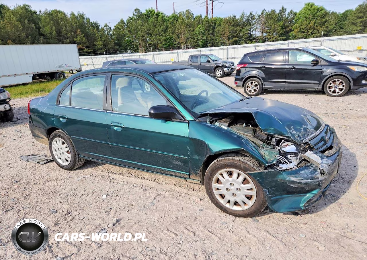 2002 Honda Civic Lx VIN:2HGES16552H560606 - 4
