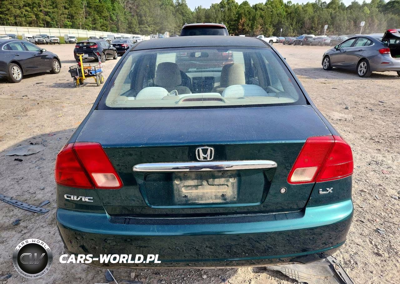 2002 Honda Civic Lx VIN:2HGES16552H560606 - 6