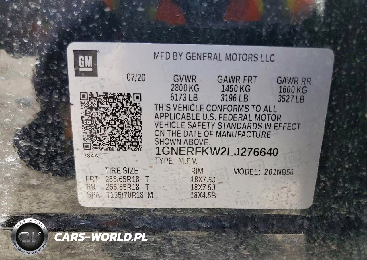 2020 Chevrolet Traverse Ls VIN:1GNERFKW2LJ276640 - 14