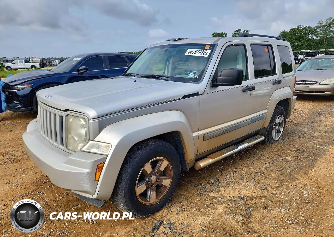 2008 Jeep Liberty Sport VIN:1J8GP28K28W194804 - 1