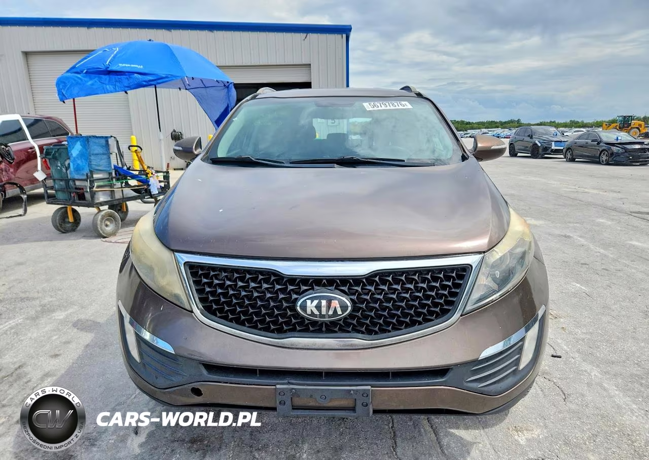 2012 Kia Sportage Lx VIN:KNDPBCA22C7282258 - 5