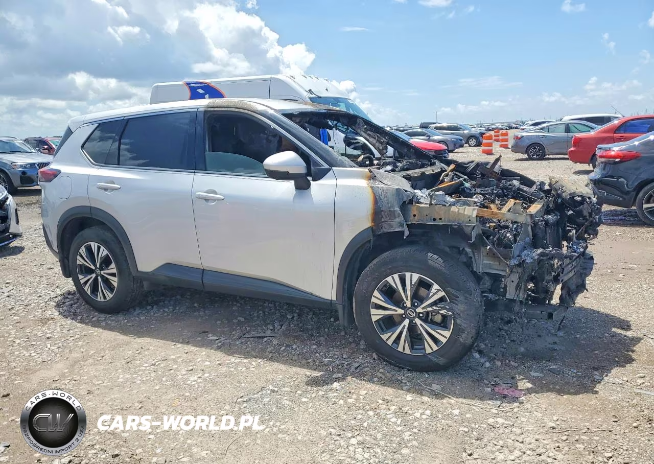 2021 Nissan Rogue Sv VIN:5N1AT3BAXMC694960 - 4