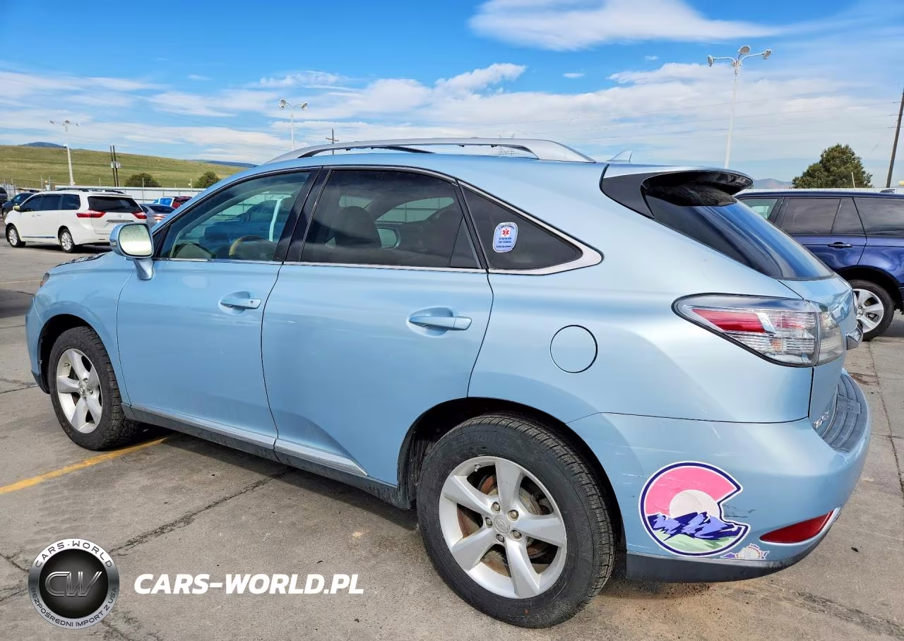 2010 Lexus Rx 350 VIN:2T2BK1BA6AC047292 - 2