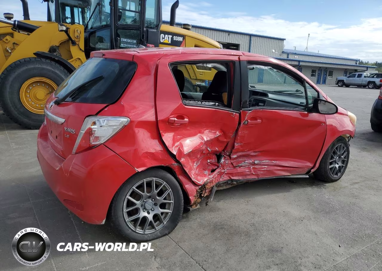 2012 Toyota Yaris VIN:JTDKTUD37CD505770 - 3