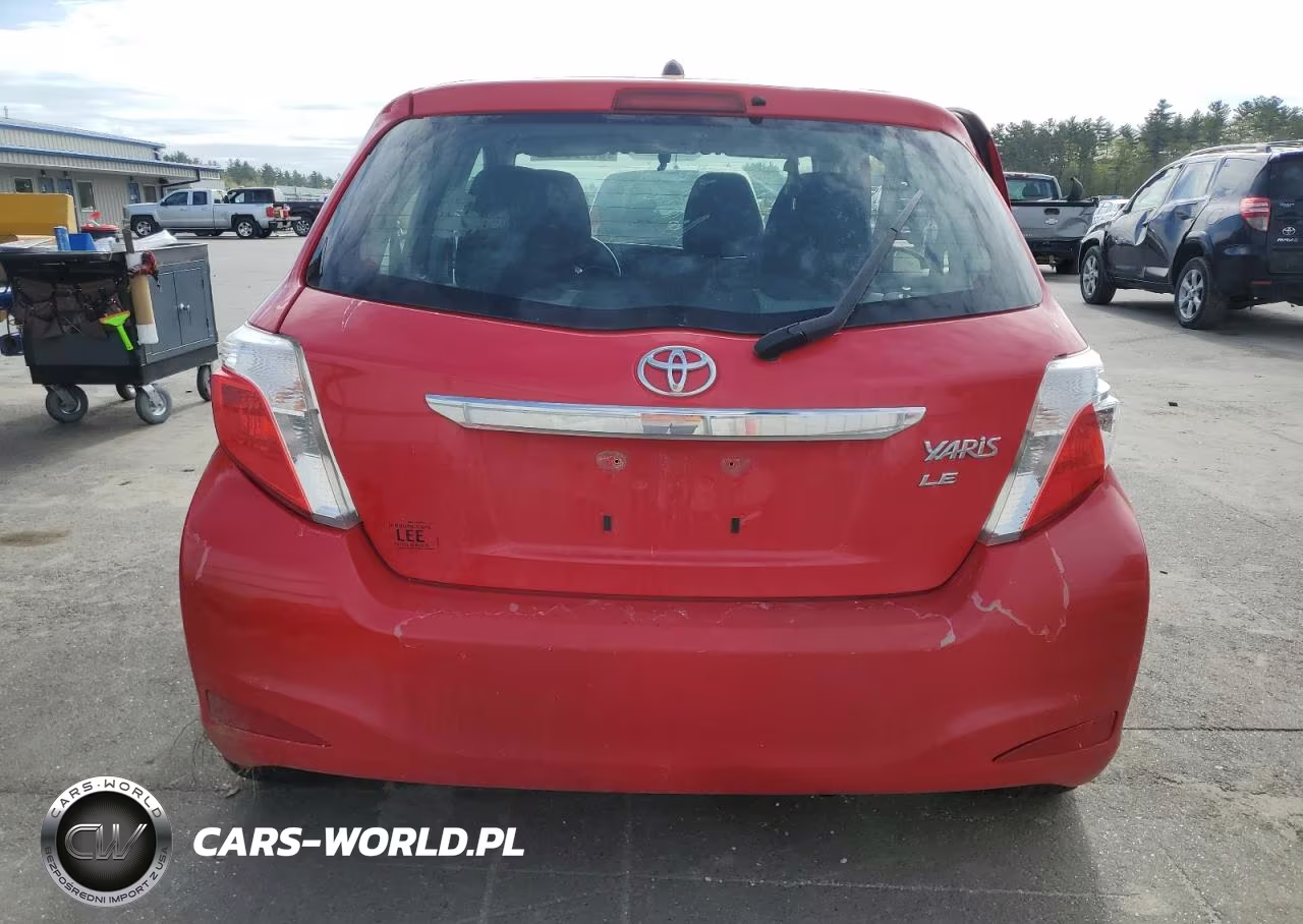 2012 Toyota Yaris VIN:JTDKTUD37CD505770 - 6