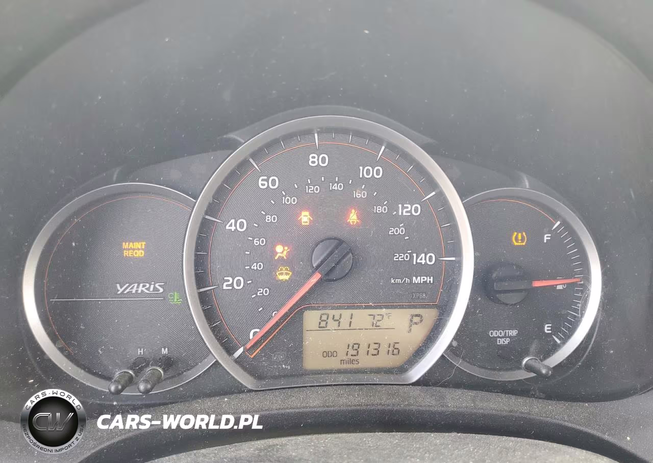 2012 Toyota Yaris VIN:JTDKTUD37CD505770 - 9