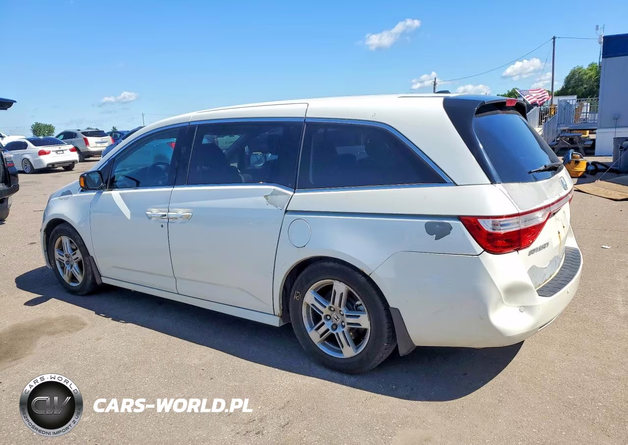 2012 Honda Odyssey Touring VIN:5FNRL5H93CB143285 - 2