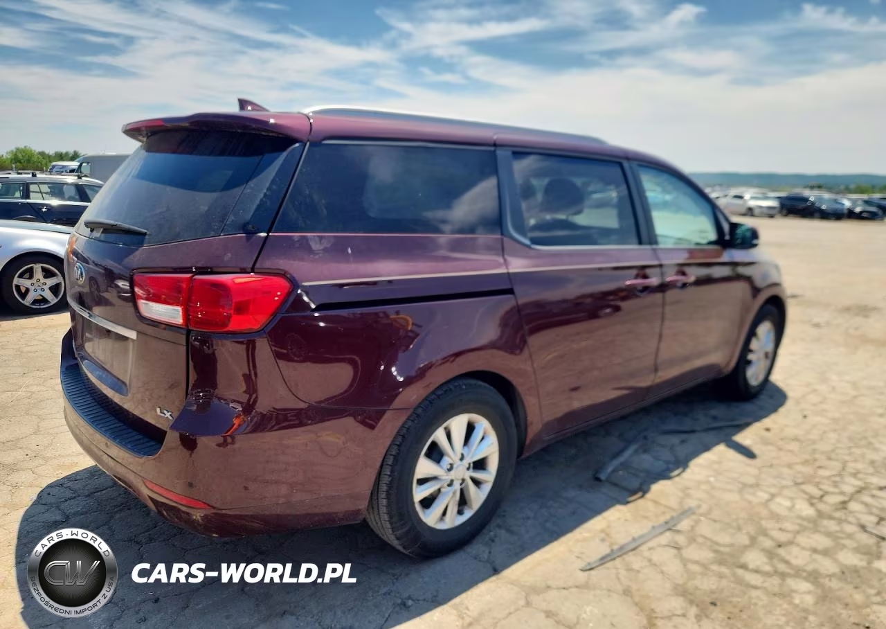 2016 Kia Sedona Lx VIN:KNDMB5C13G6209835 - 3