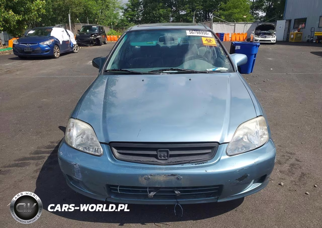 2000 Honda Civic Ex VIN:2HGEJ8645YH583735 - 5