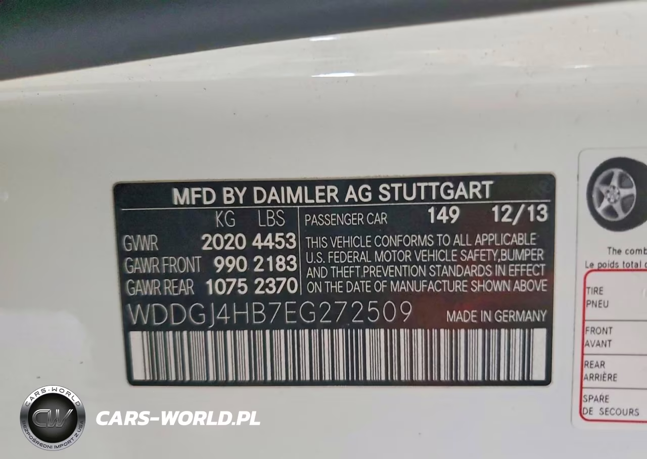 2014 Mercedes-Benz C 250 VIN:WDDGJ4HB7EG272509 - 12