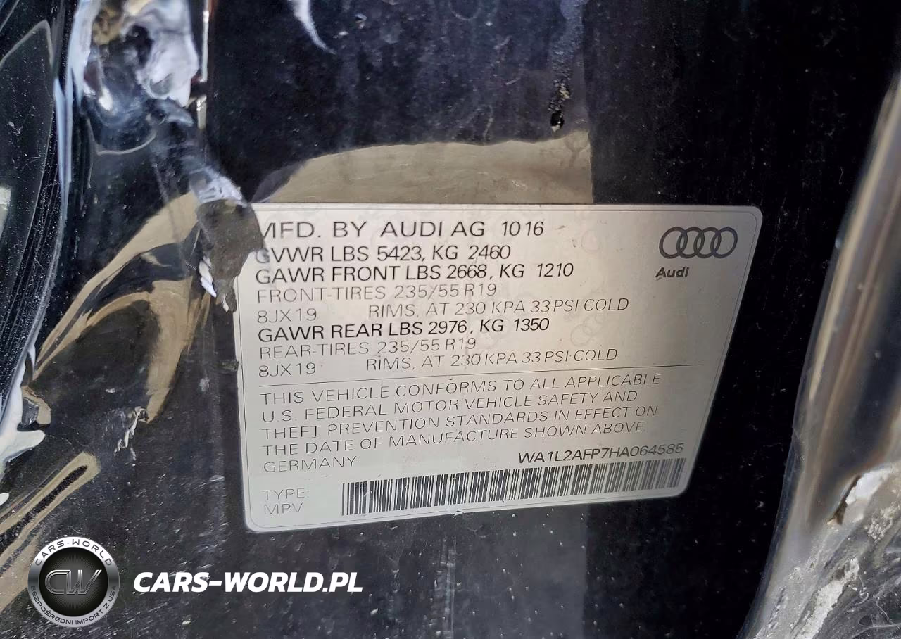 2017 Audi Q5 Premium Plus VIN:WA1L2AFP7HA064585 - 13