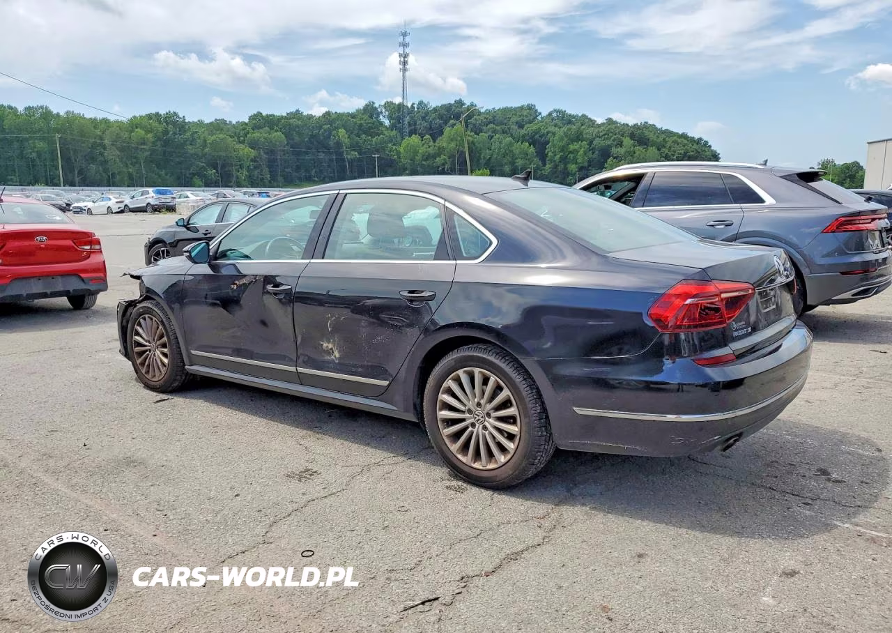 2017 Volkswagen Passat Se VIN:1VWBT7A30HC016577 - 2