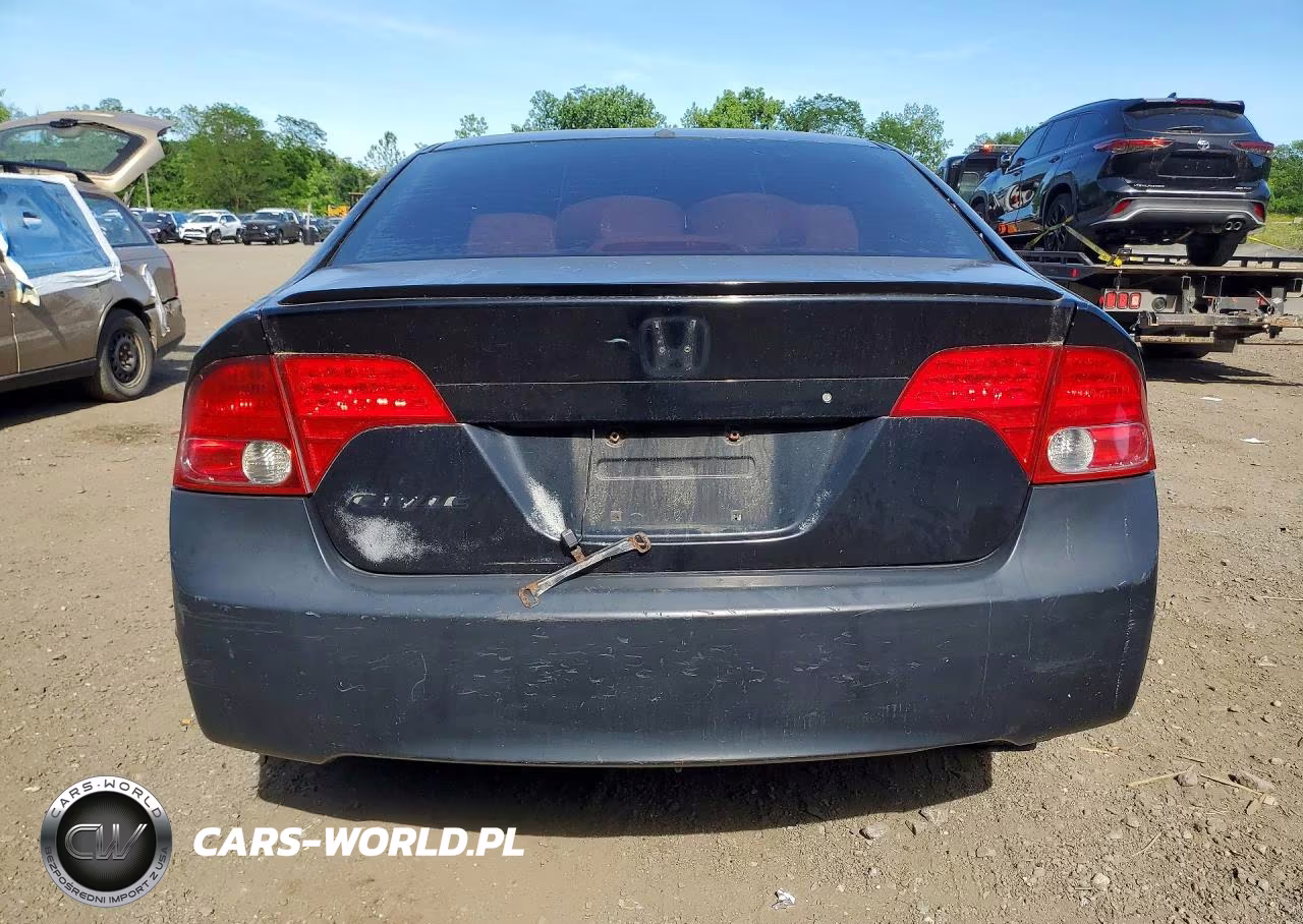 2006 Honda Civic Lx VIN:2HGFA16596H527251 - 6