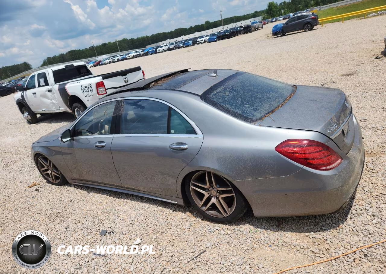 2015 Mercedes-Benz S 550 4Matic VIN:WDDUG8FB7FA112808 - 2