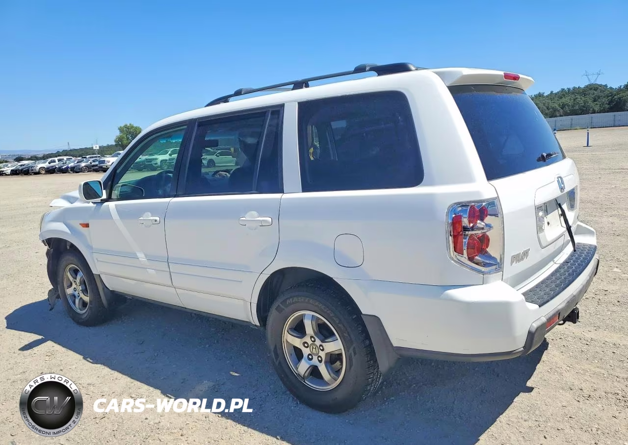 2006 Honda Pilot Ex VIN:2HKYF18526H553137 - 2