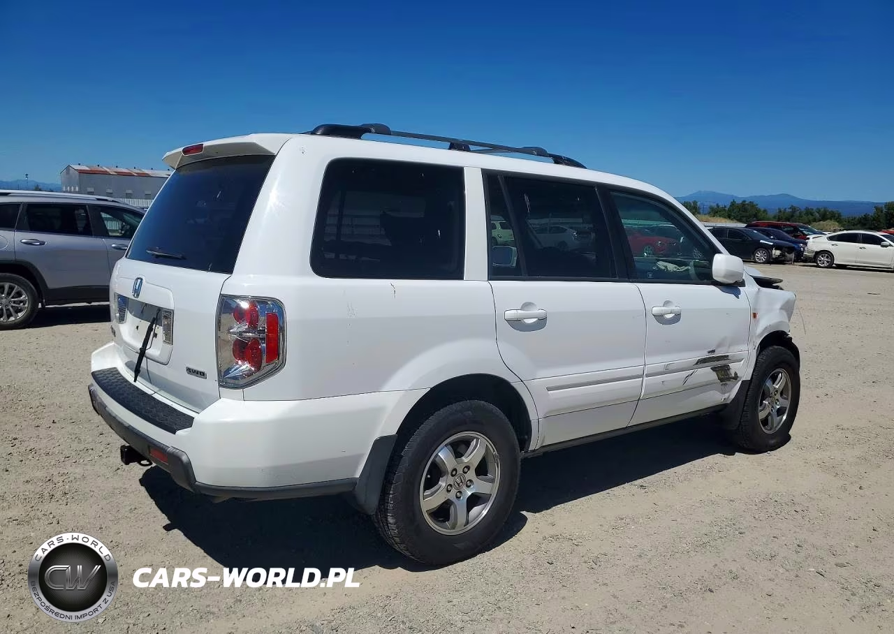 2006 Honda Pilot Ex VIN:2HKYF18526H553137 - 3