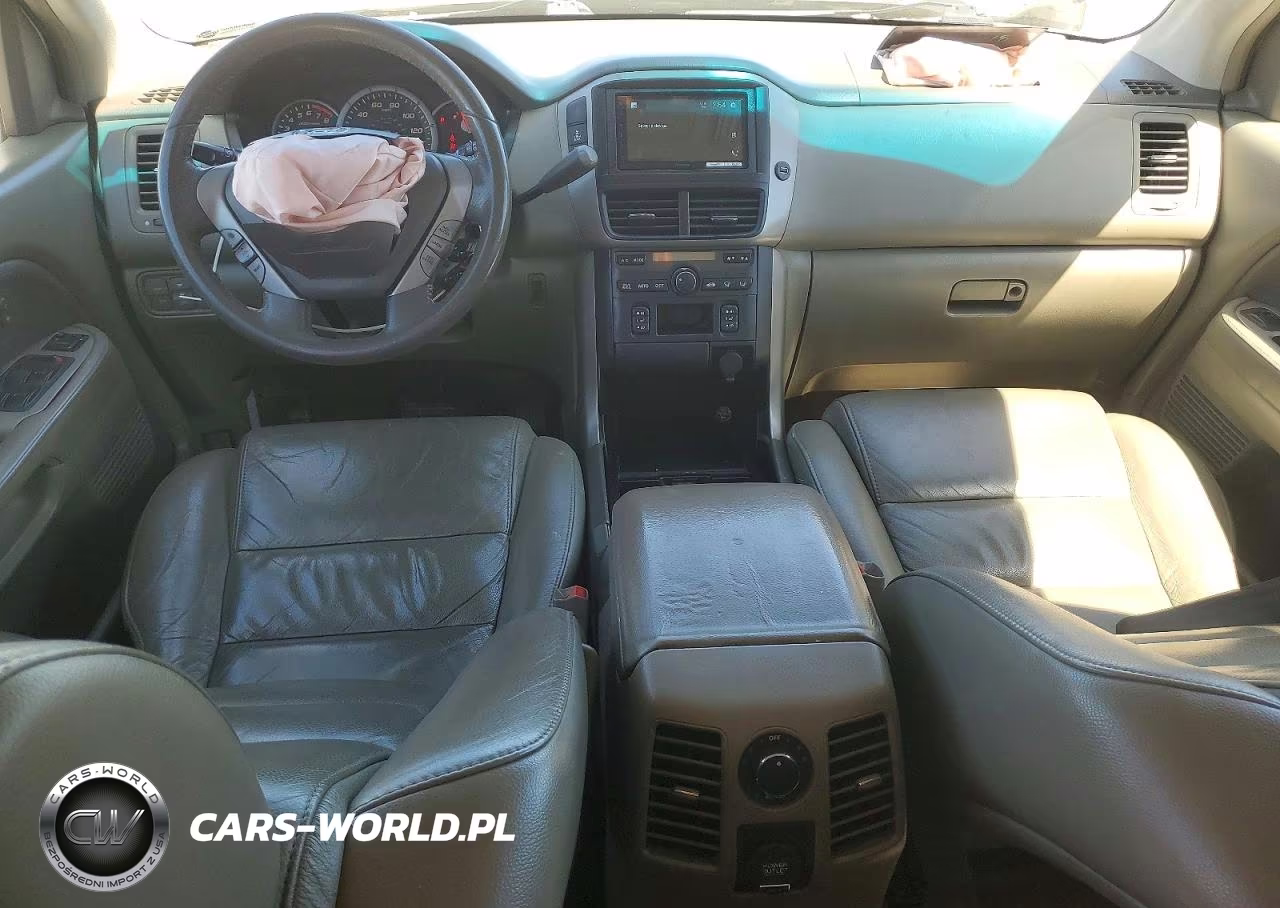 2006 Honda Pilot Ex VIN:2HKYF18526H553137 - 8