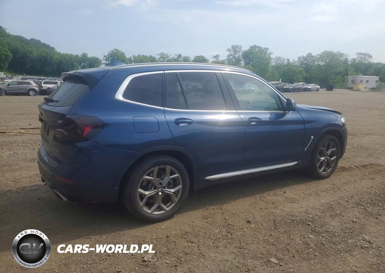 2022 BMW X3 xDrive30I VIN:5UX53DP01N9J37525 - 3