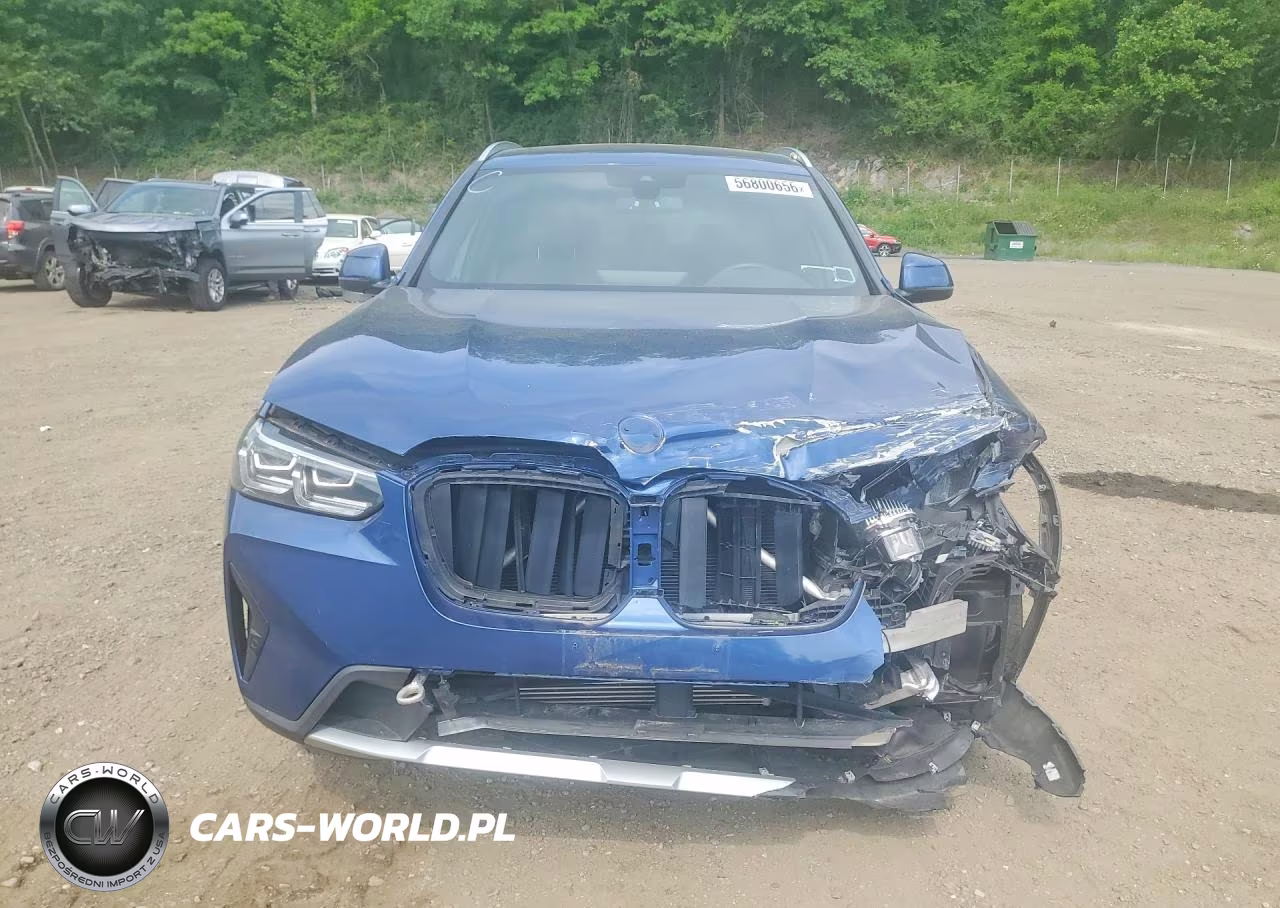 2022 BMW X3 xDrive30I VIN:5UX53DP01N9J37525 - 5