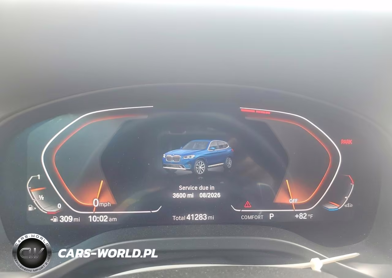 2022 BMW X3 xDrive30I VIN:5UX53DP01N9J37525 - 9