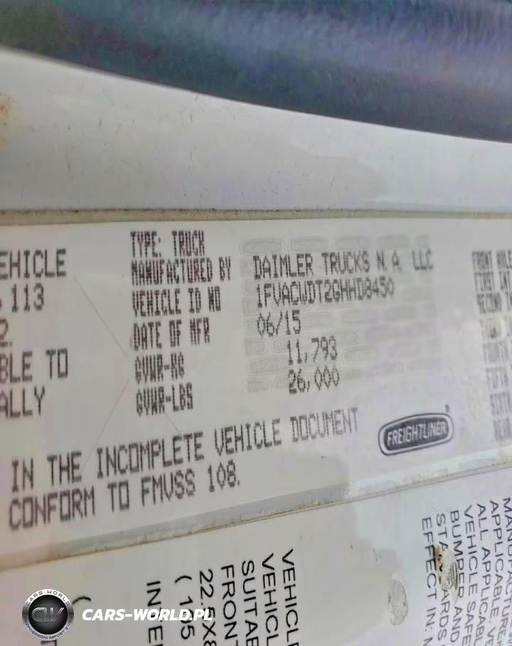 2016 Freightliner Business Class M2 Box Truck VIN:1FVACWDT2GHHD8450 - 12