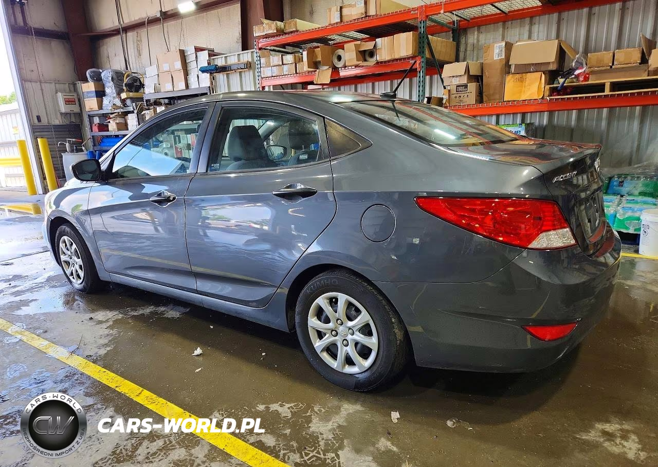 2012 Hyundai Accent Gls VIN:KMHCT4AE2CU090282 - 2