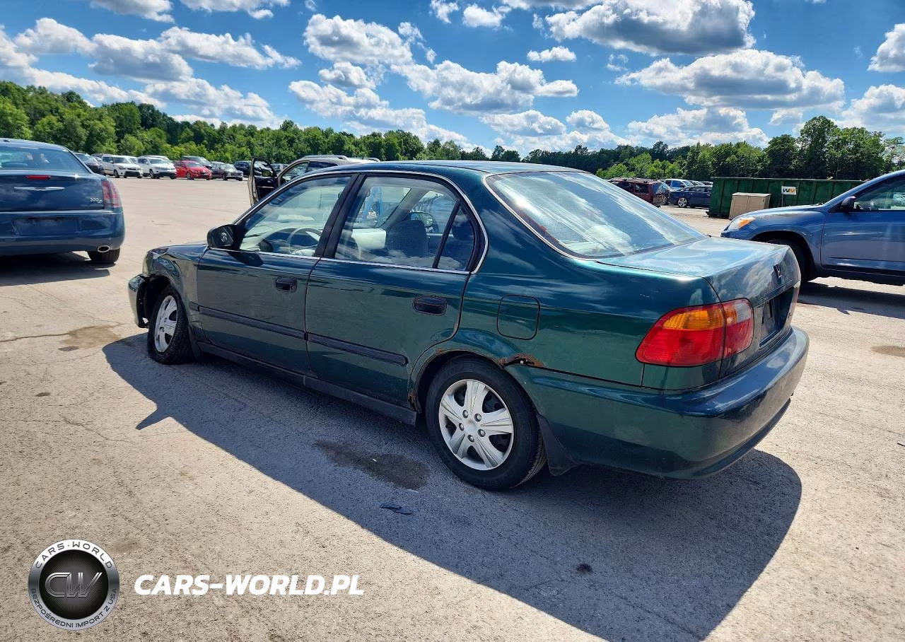 1999 Honda Civic Lx VIN:2HGEJ6675XH580413 - 2
